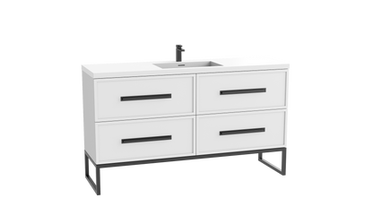 Peak 60C" Free standing Vanity Cabinet