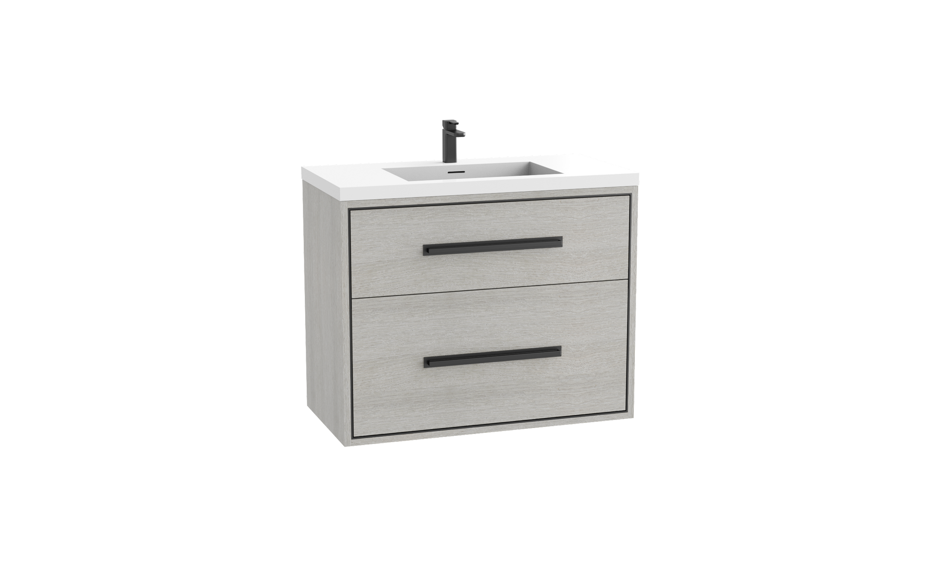 Madeli Apogee 36" Wall hung Vanity Cabinet