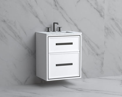 Edge 24" Wall hung Vanity Cabinet