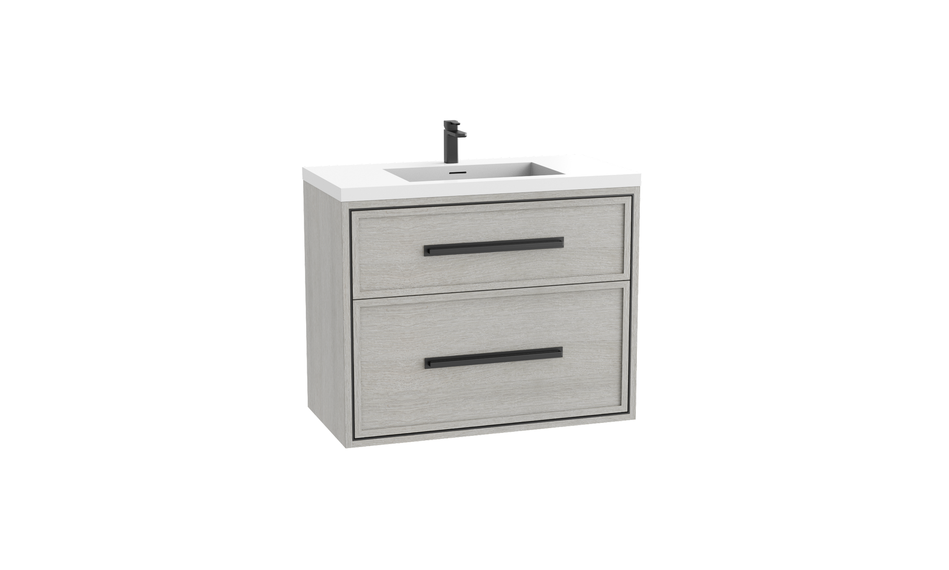 Madeli Edge 24" Wall hung Vanity Cabinet