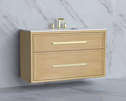 Edge 48C" Wall hung Vanity Cabinet
