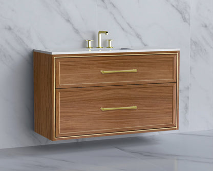 Edge 48C" Wall hung Vanity Cabinet
