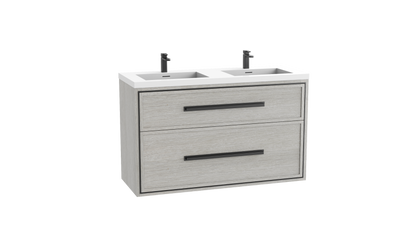 Madeli Edge 48D" Wall hung Vanity Cabinet