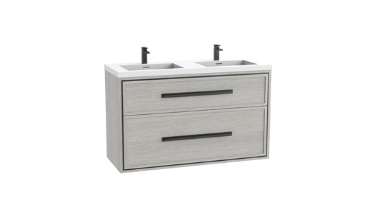 Madeli Edge 48D" Wall hung Vanity Cabinet