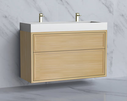 Edge 48D" Wall hung Vanity Cabinet