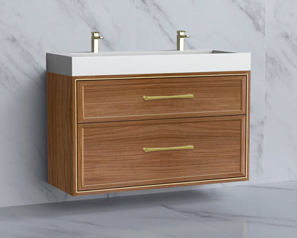 Edge 48D" Wall hung Vanity Cabinet