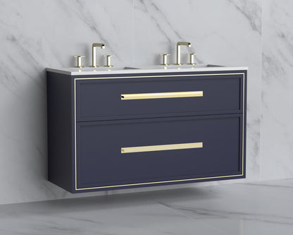 Edge 48D" Wall hung Vanity Cabinet