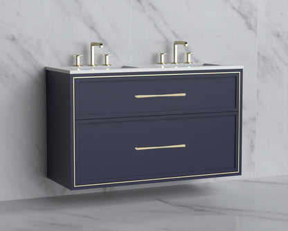 Edge 48D" Wall hung Vanity Cabinet