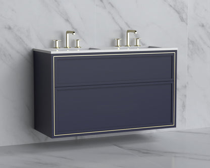 Edge 48D" Wall hung Vanity Cabinet