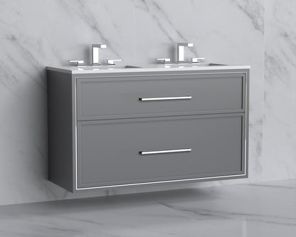 Edge 48D" Wall hung Vanity Cabinet