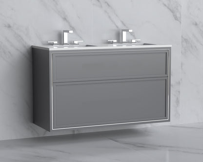 Edge 48D" Wall hung Vanity Cabinet
