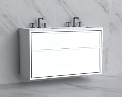 Edge 48D" Wall hung Vanity Cabinet
