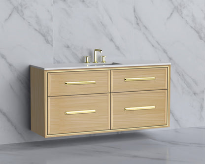 Edge 60C" Wall hung Vanity Cabinet