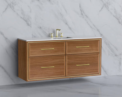 Edge 60C" Wall hung Vanity Cabinet