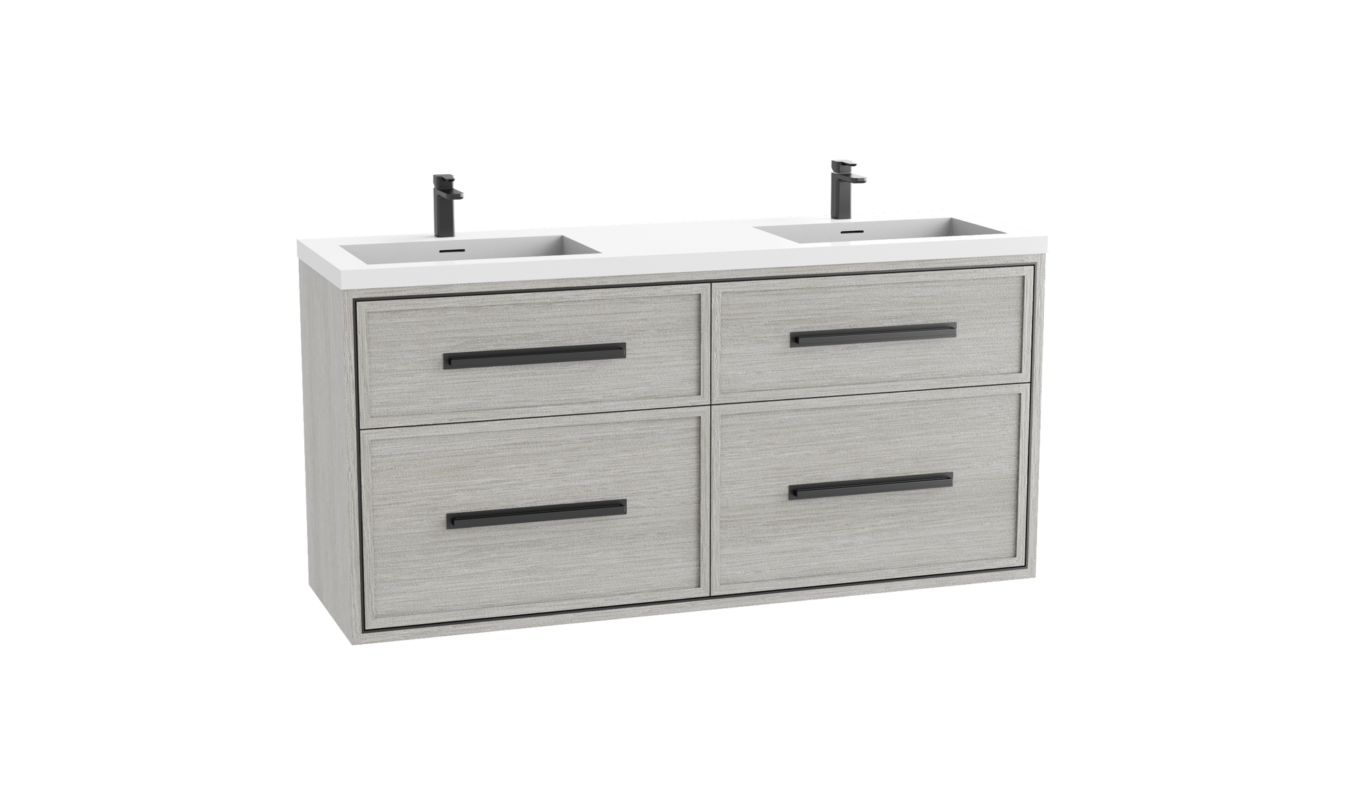 Madeli Edge 72" Wall hung Vanity Cabinet