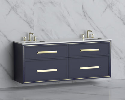 Edge 72" Wall hung Vanity Cabinet