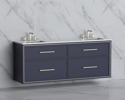 Edge 72" Wall hung Vanity Cabinet