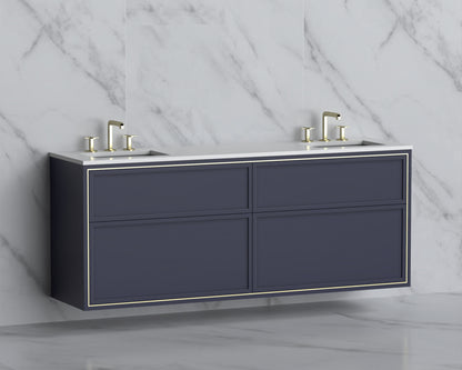 Edge 72" Wall hung Vanity Cabinet