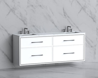 Edge 72" Wall hung Vanity Cabinet