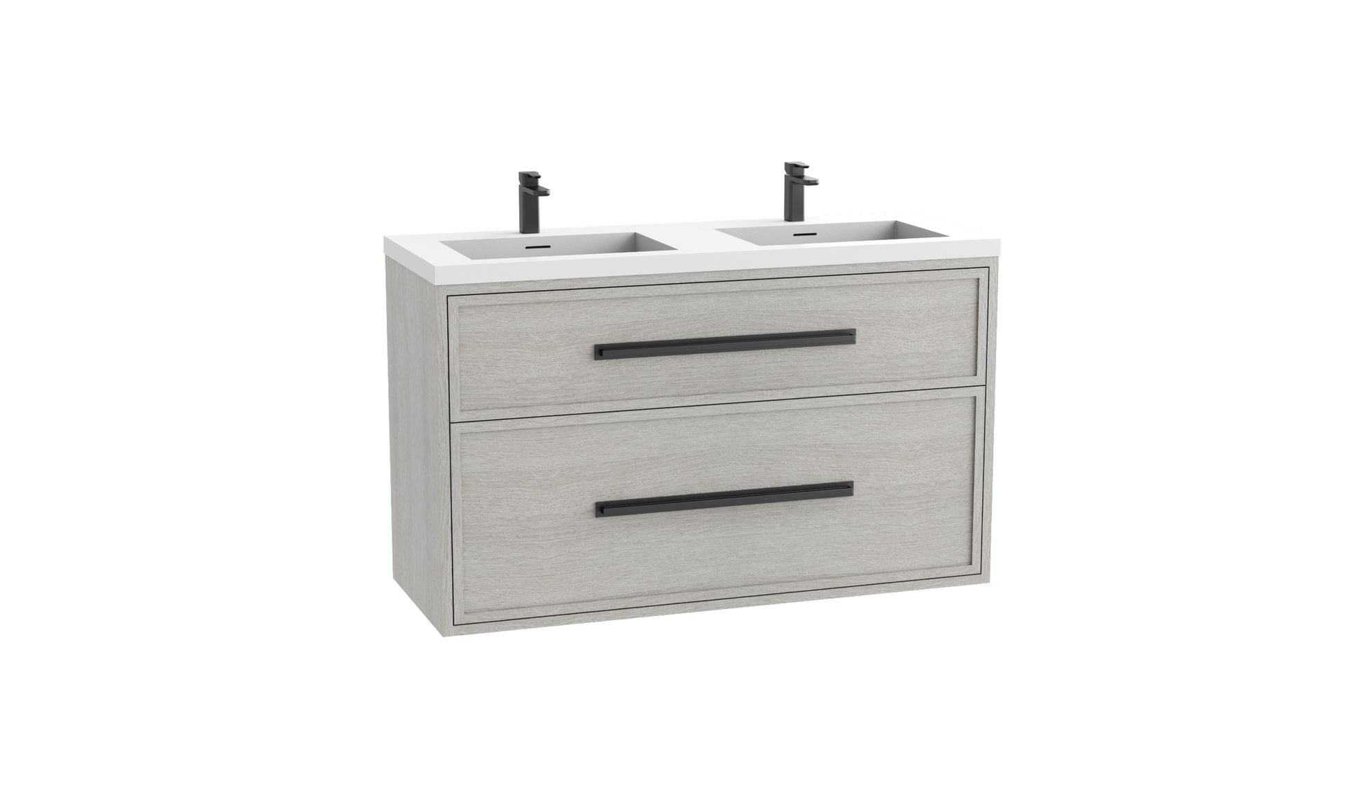 Madeli Edge SE 48D" Wall hung Vanity Cabinet