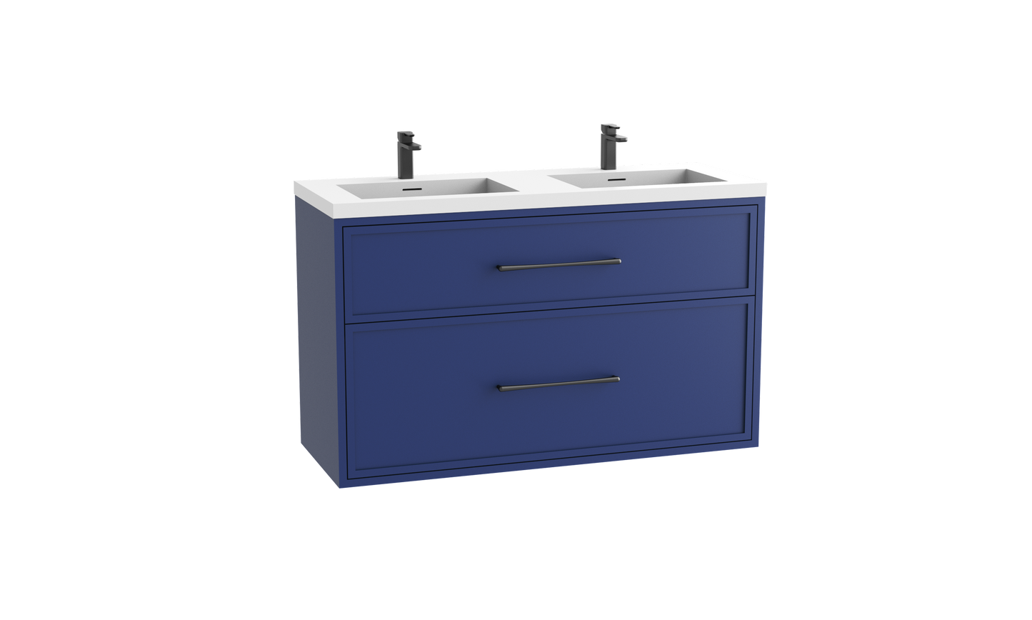 Edge SE 48D" Wall hung Vanity Cabinet