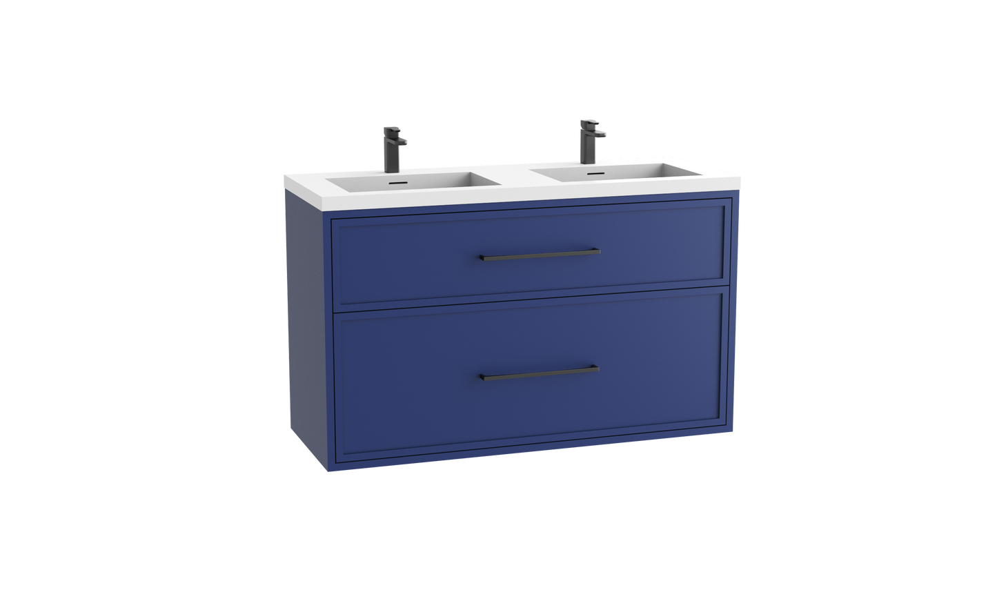 Edge SE 48D" Wall hung Vanity Cabinet