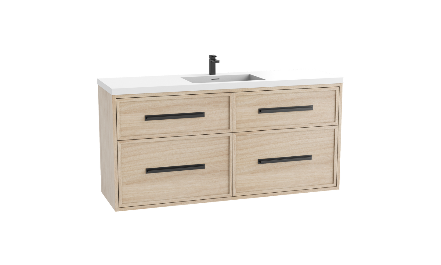 Edge SE 60C" Wall hung Vanity Cabinet