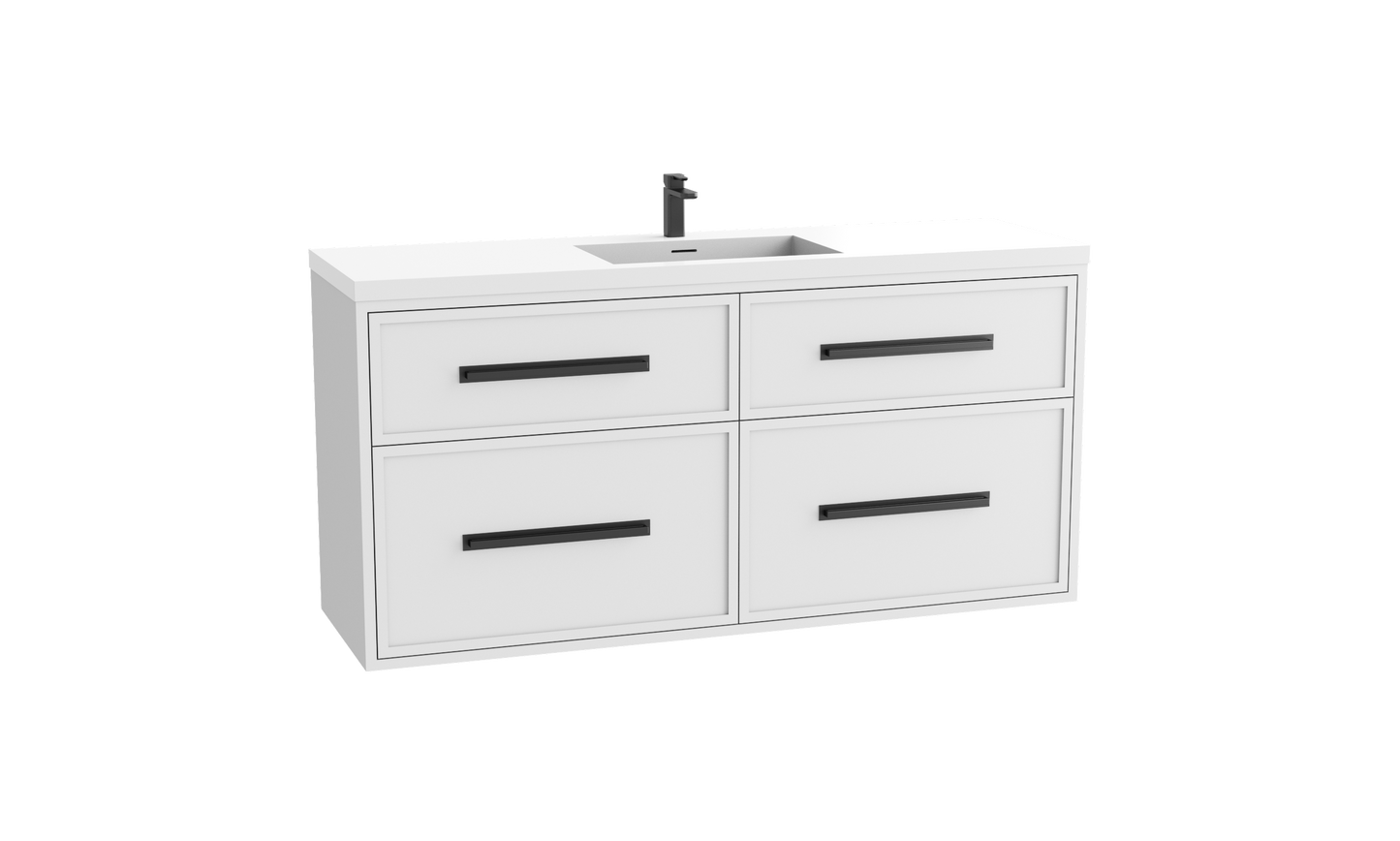 Edge SE 60C" Wall hung Vanity Cabinet