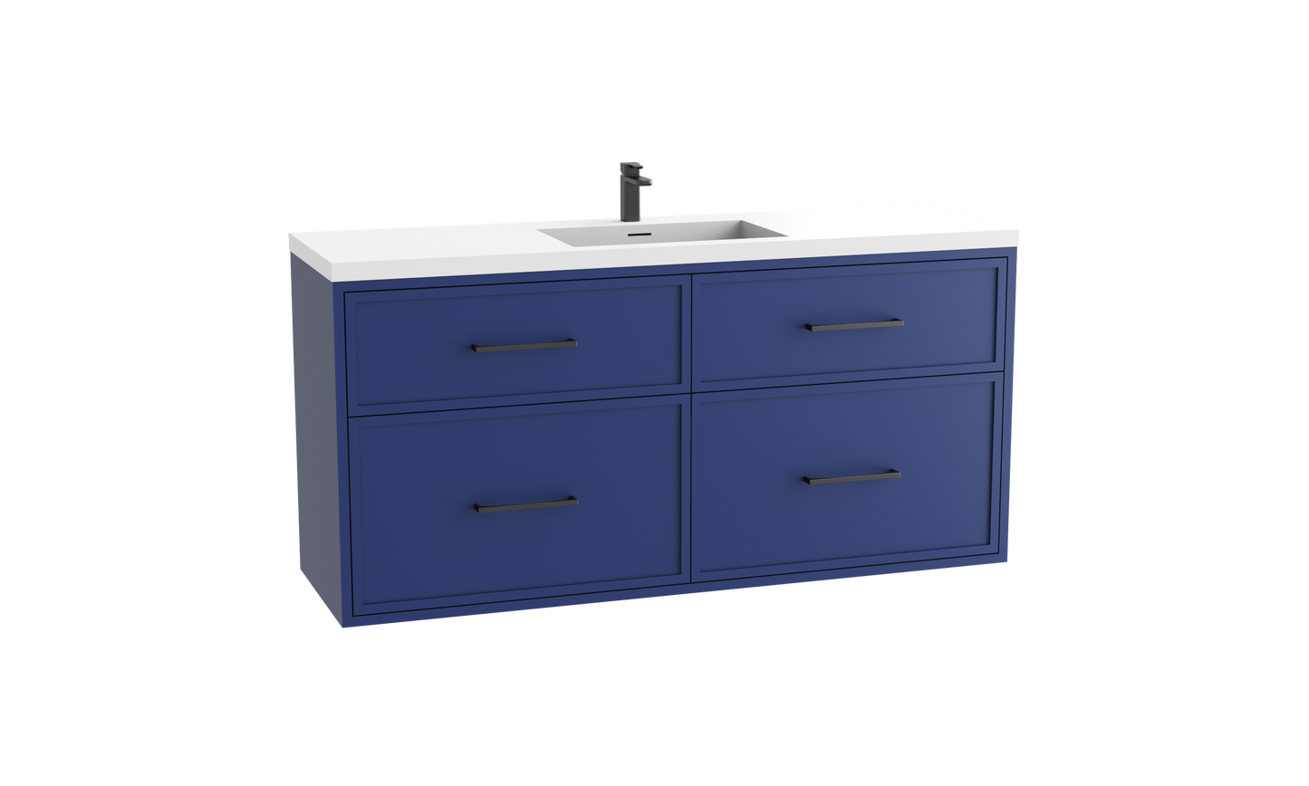 Edge SE 60C" Wall hung Vanity Cabinet