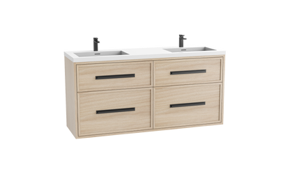 Edge SE 72D" Wall hung Vanity Cabinet