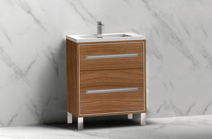 Pinnacle 24" Free Standing Vanity Cabinet with L-Feet