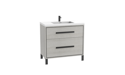 Madeli Pinnacle 36" Free Standing Vanity Cabinet