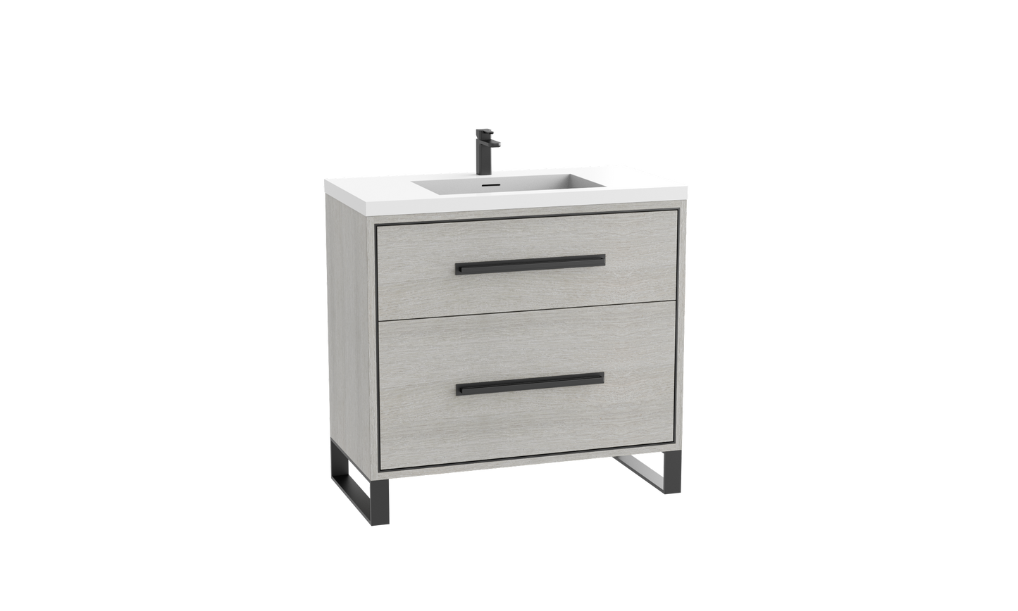 Madeli Pinnacle 48C" Free Standing Vanity Cabinet
