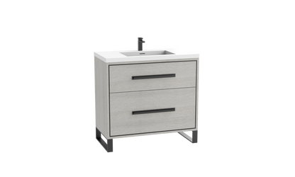 Madeli Pinnacle 36" Free Standing Vanity Cabinet