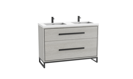 Madeli Pinnacle 48D" Free Standing Vanity Cabinet
