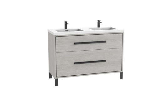 Madeli Pinnacle 48D" Free Standing Vanity Cabinet