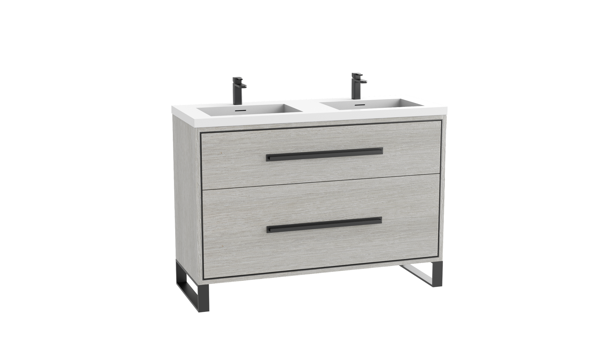 Madeli Pinnacle 48D" Free Standing Vanity Cabinet