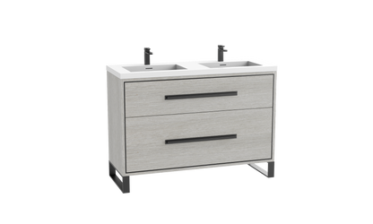 Madeli Pinnacle 48D" Free Standing Vanity Cabinet