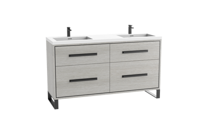 Madeli Pinnacle 72D" Free Standing Vanity Cabinet
