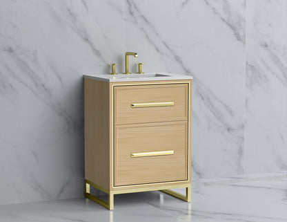 Profile 24" Free Standing Vanity Cabinet with Contempo Feet/Base