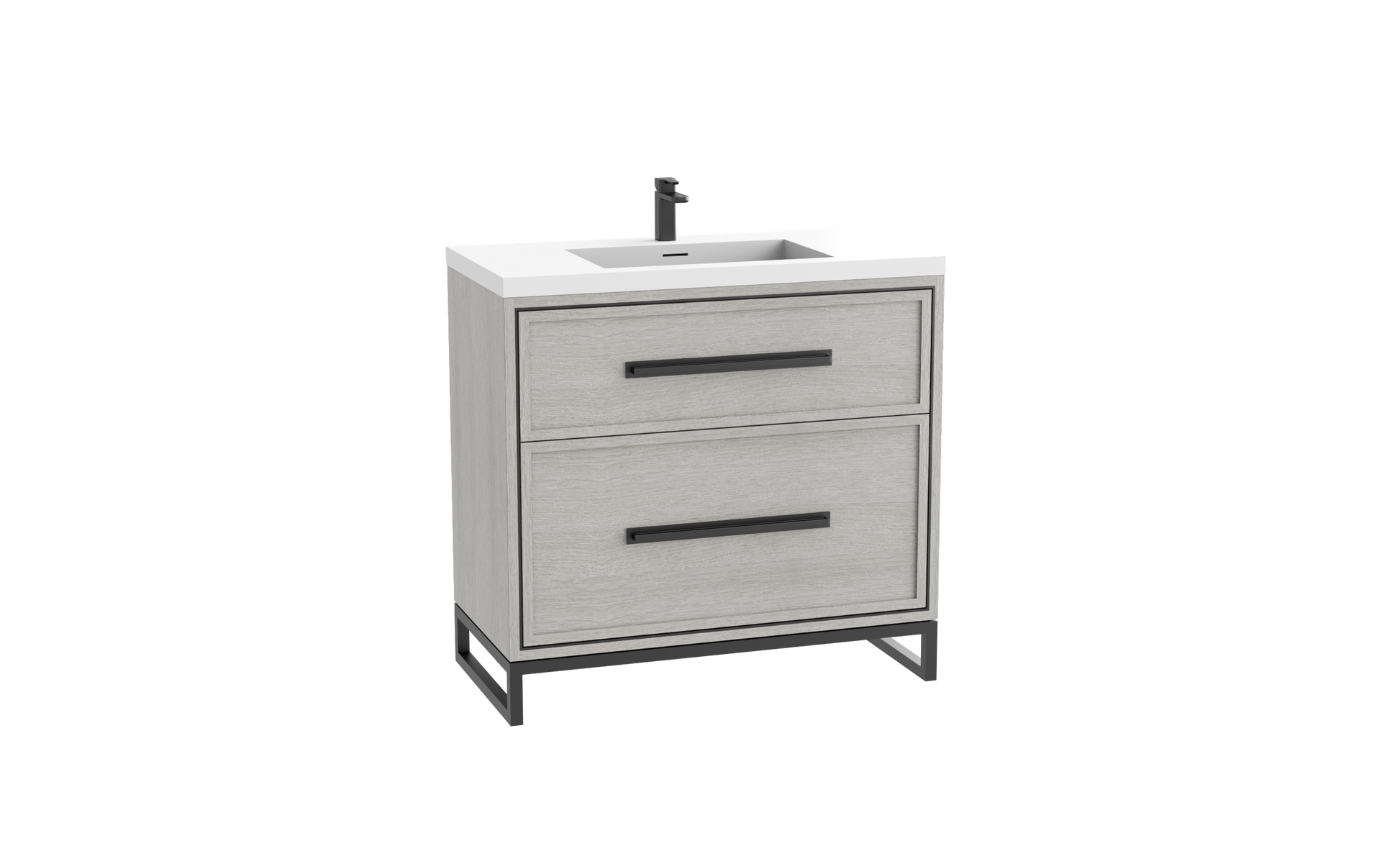 Madeli Profile 24" Free Standing Vanity Cabinet