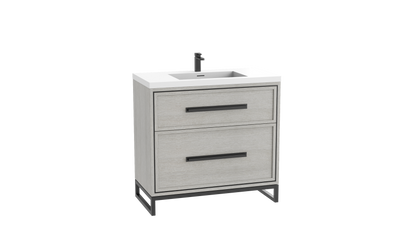 Madeli Profile 30" Free Standing Vanity Cabinet