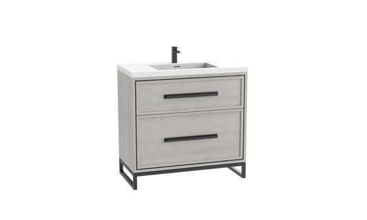 Madeli Profile 30" Free Standing Vanity Cabinet
