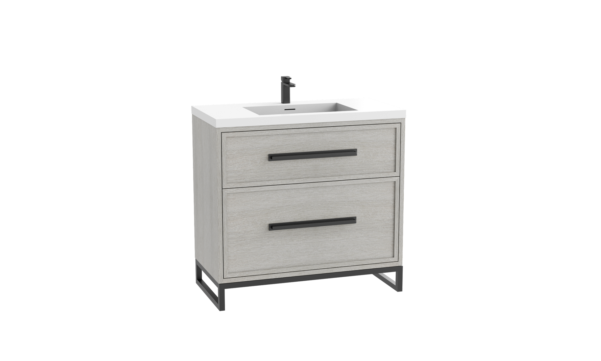 Madeli Profile SE 42" Free standing Vanity Cabinet