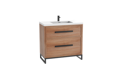 Profile SE 42" Free standing Vanity Cabinet with Contempo Feet/Base