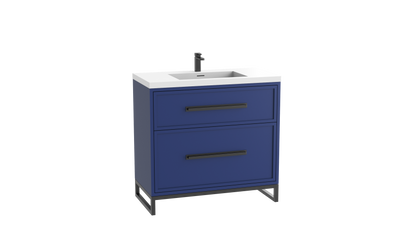 Profile SE 24" Free standing Vanity Cabinet with Contempo Feet/Base