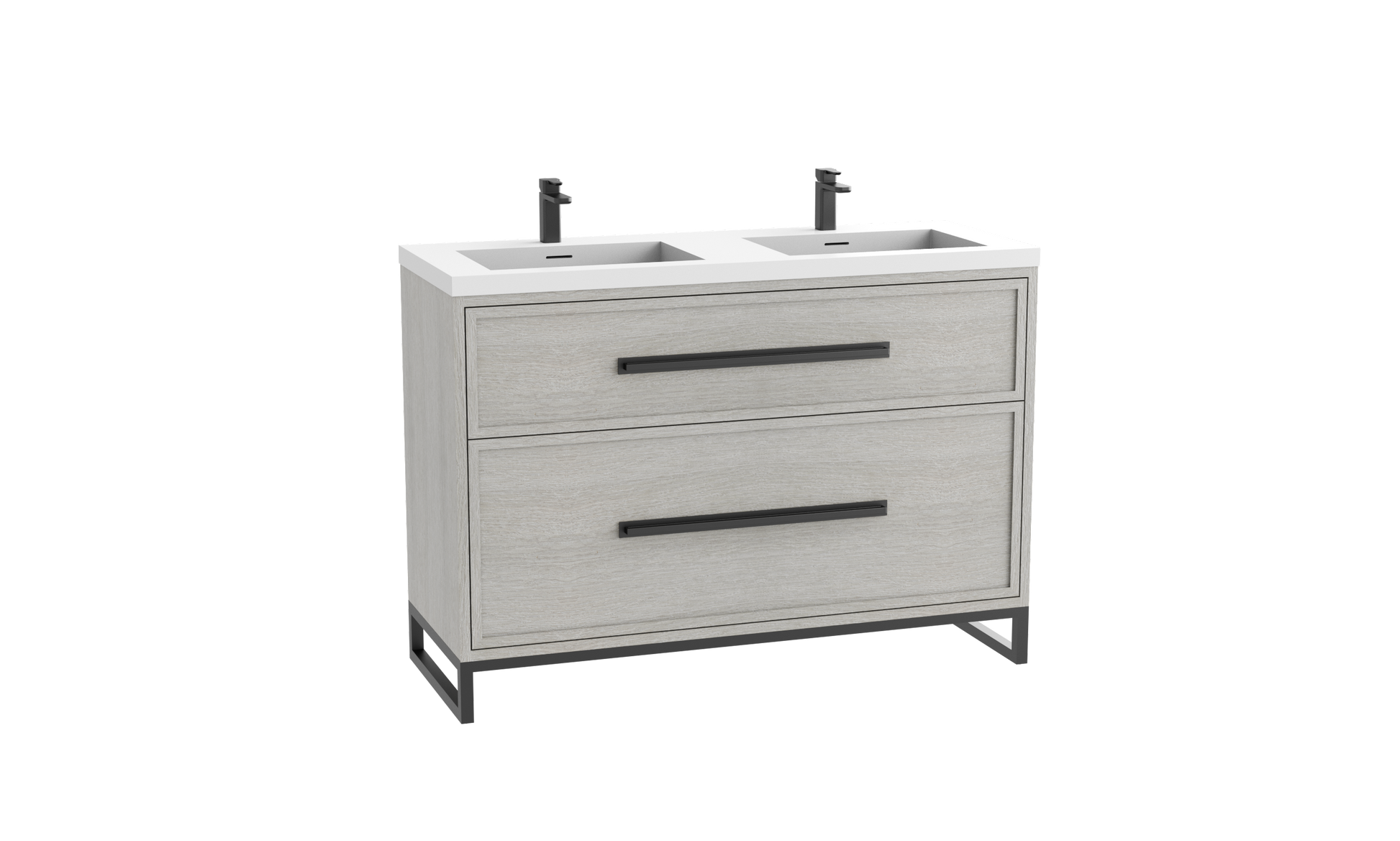 Madeli Profile SE 48D" Free standing Vanity Cabinet