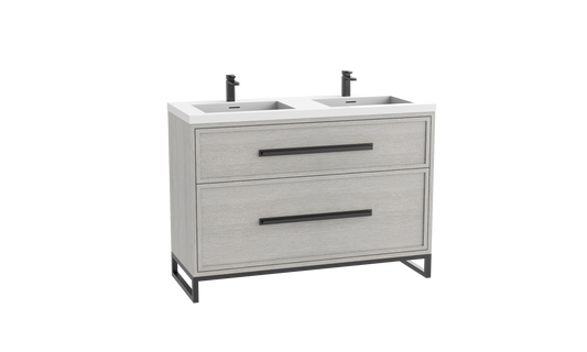 Madeli Profile SE 48D" Free standing Vanity Cabinet