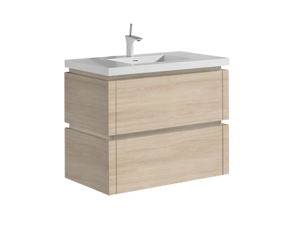 Cube 30" Wall hung Vanity Cabinet