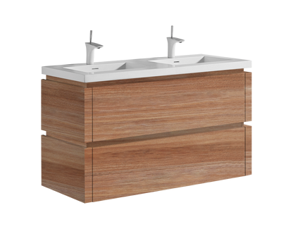 Cube 48D" Wall hung Vanity Cabinet